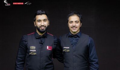 Qatar wins gold in the snooker competition